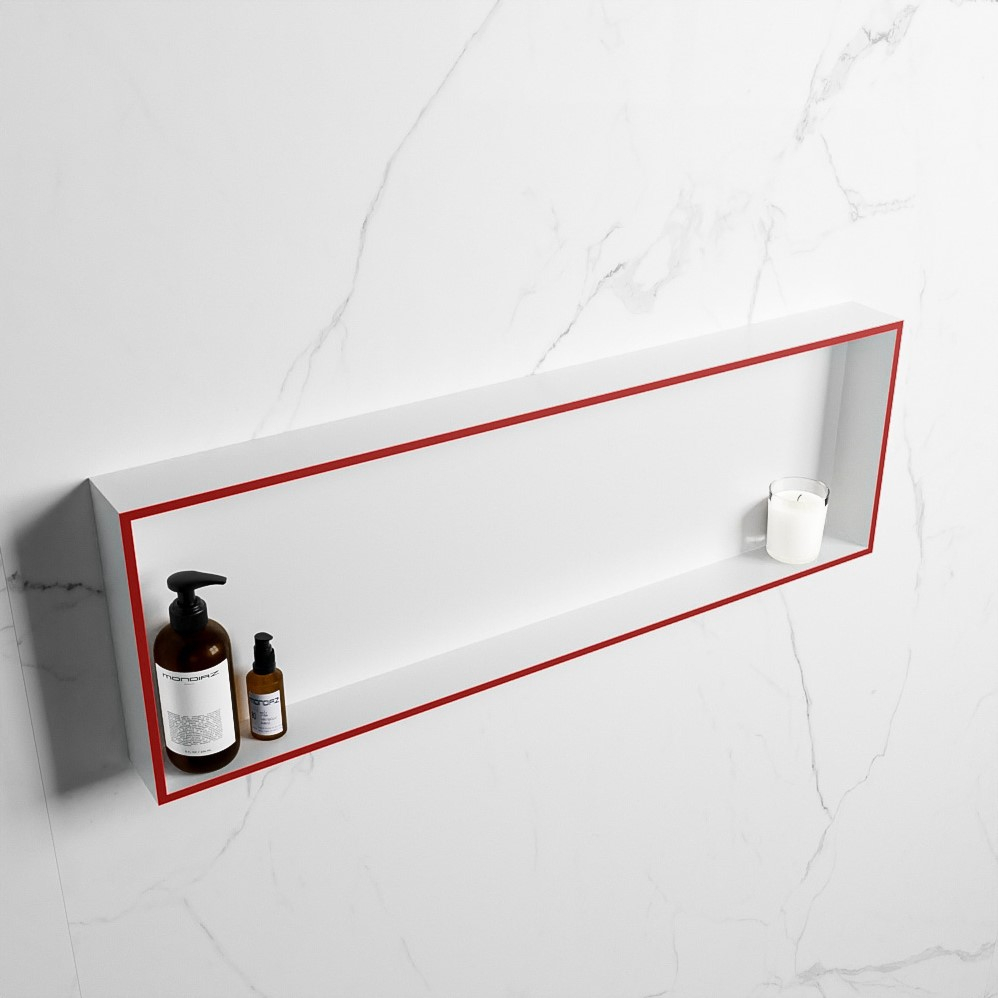 Mondiaz Easy nis 90x30x8cm 1 vak fire/talc