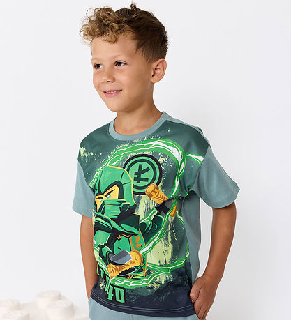 LEGO® Ninjago T-Shirt - LWTaffy - Light Green