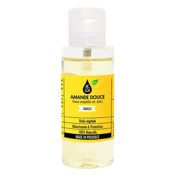 Óleo Vegetal de Amêndoas Doces Orgânico LCA 50 ml