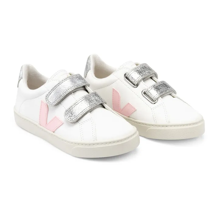 Veja Baskets Scratchs Esplar Cuir | Argenté