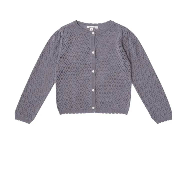 Louisiella Cardigan Lupine Maille | Violet