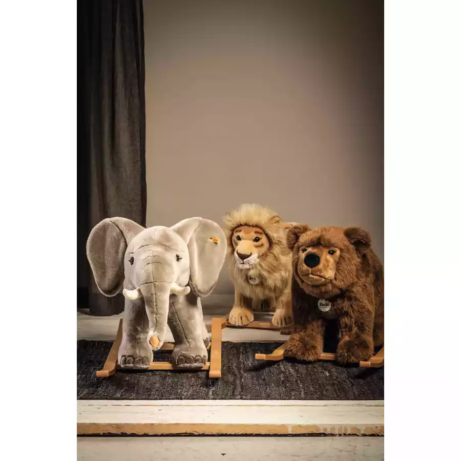 Steiff Schaukeltier Leo Löwe goldblond, 70 cm