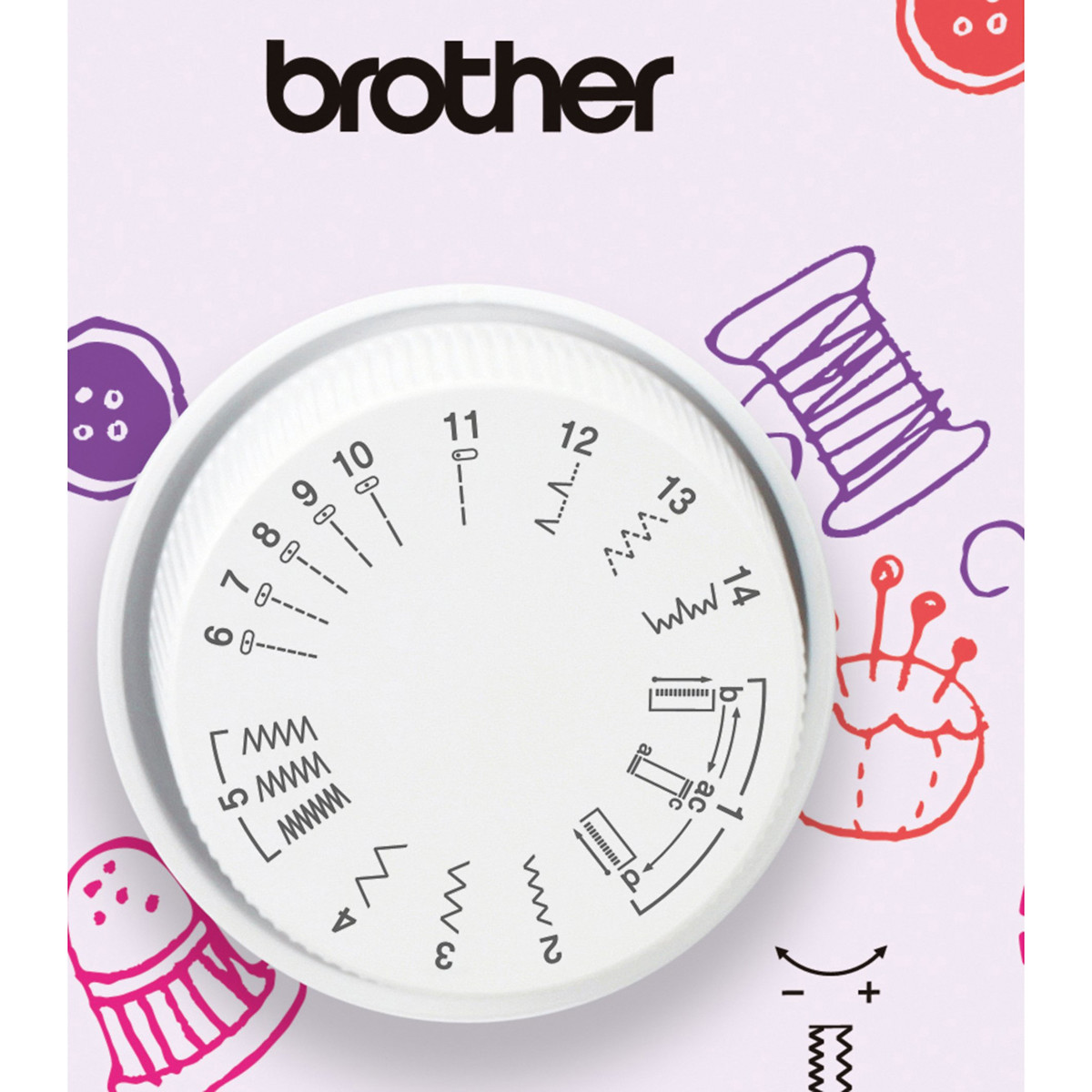 BROTHER<br>Máquina de costura mecânica KE14SVM1
