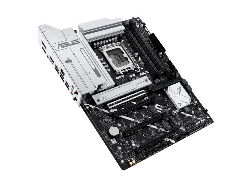 ASUS PRIME Z890-P WIFI - Bundkort - ATX - LGA1851 sokkel - Z890 Chipset - USB4, USB 3.2 Gen 2, USB 3.2 Gen 1, USB-C 3.2 Gen 1 - Wi-Fi 7, Bluetooth, 2.5 Gigabit LAN - onboard grafik (CPU påkrævet) - HD Audio (8-kanaler)