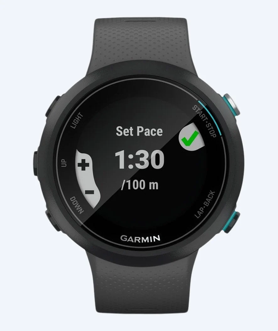 Garmin svømmeur - Swim 2 - Slate (Sort)