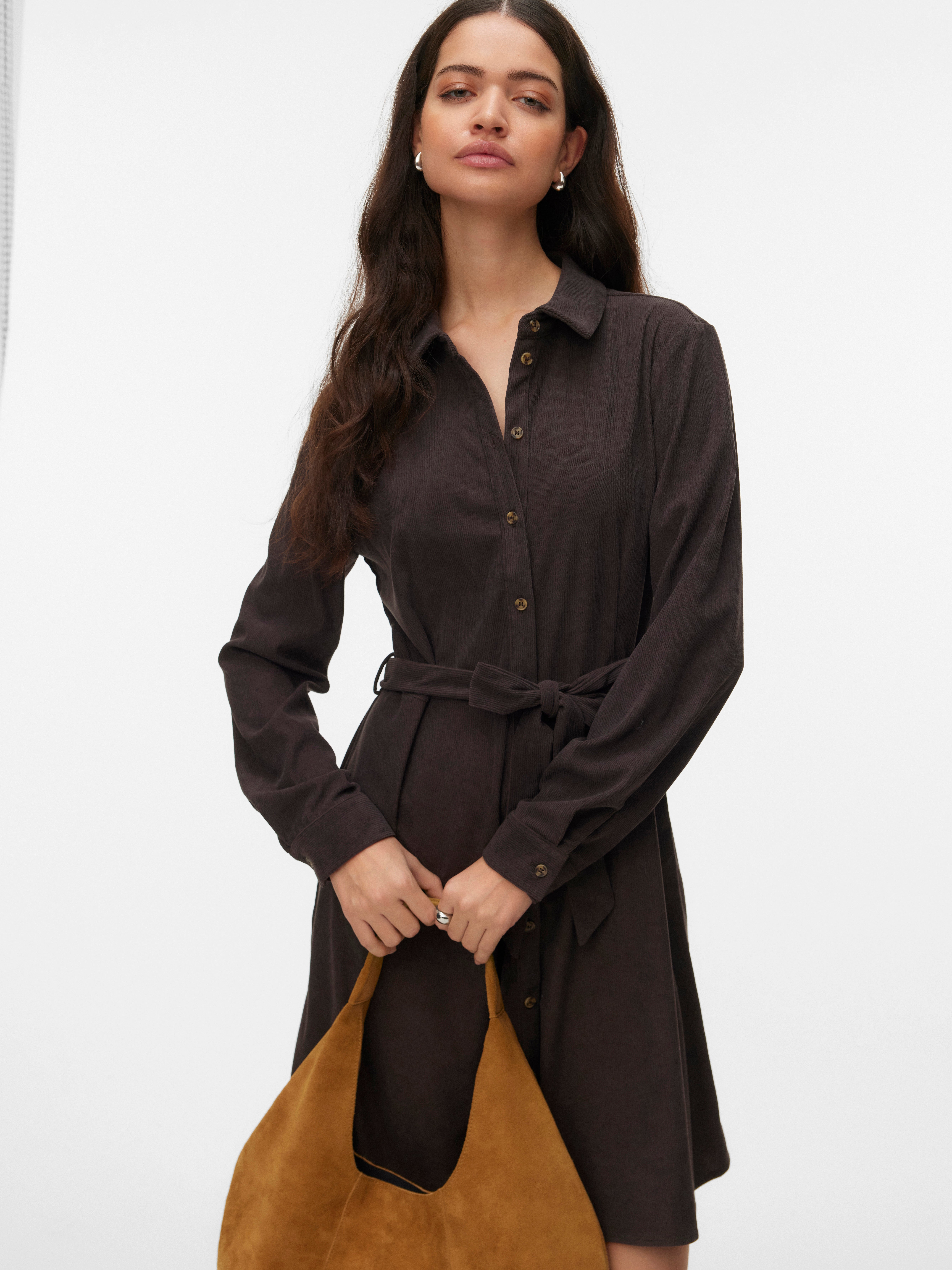 VMVILJA Korte Corduroy jurk