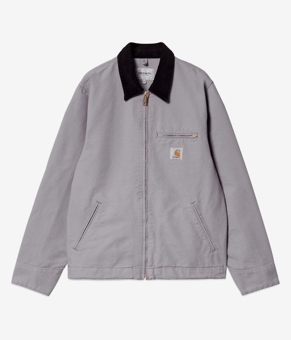 Carhartt WIP Detroit Organic Dearborn Jacke (yosemite black rinsed)