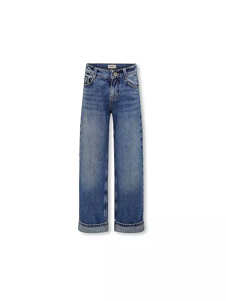 ONLY Mädchen Jeans Wide Leg KOGHOPE  blau