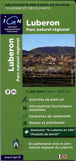 IGN - PNR LUBERON ECHELLE 1 60 000