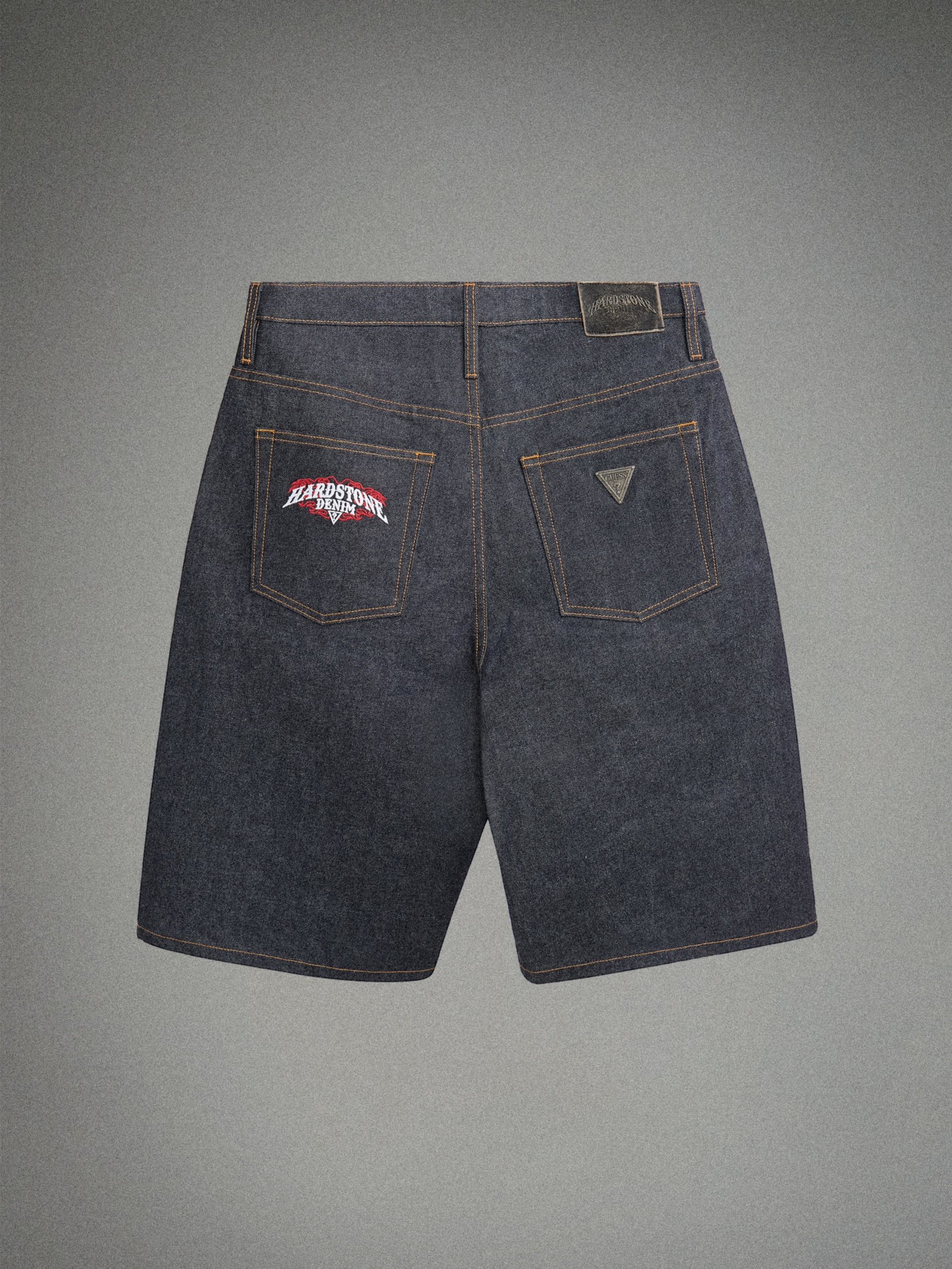 Shorts HARDSTONE em denim cru