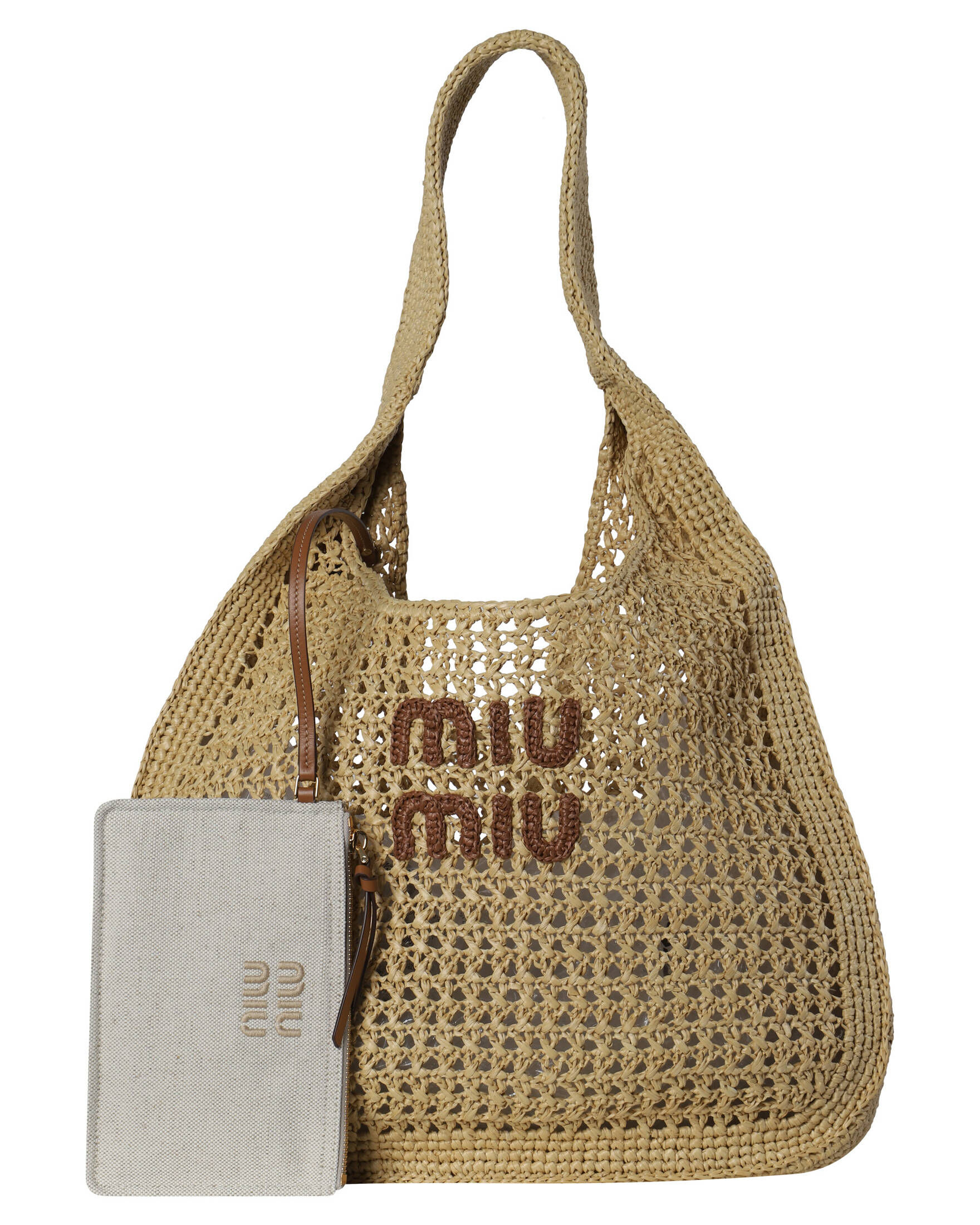 Miu Miu| Strandtasche HOBO CROCHET RETE