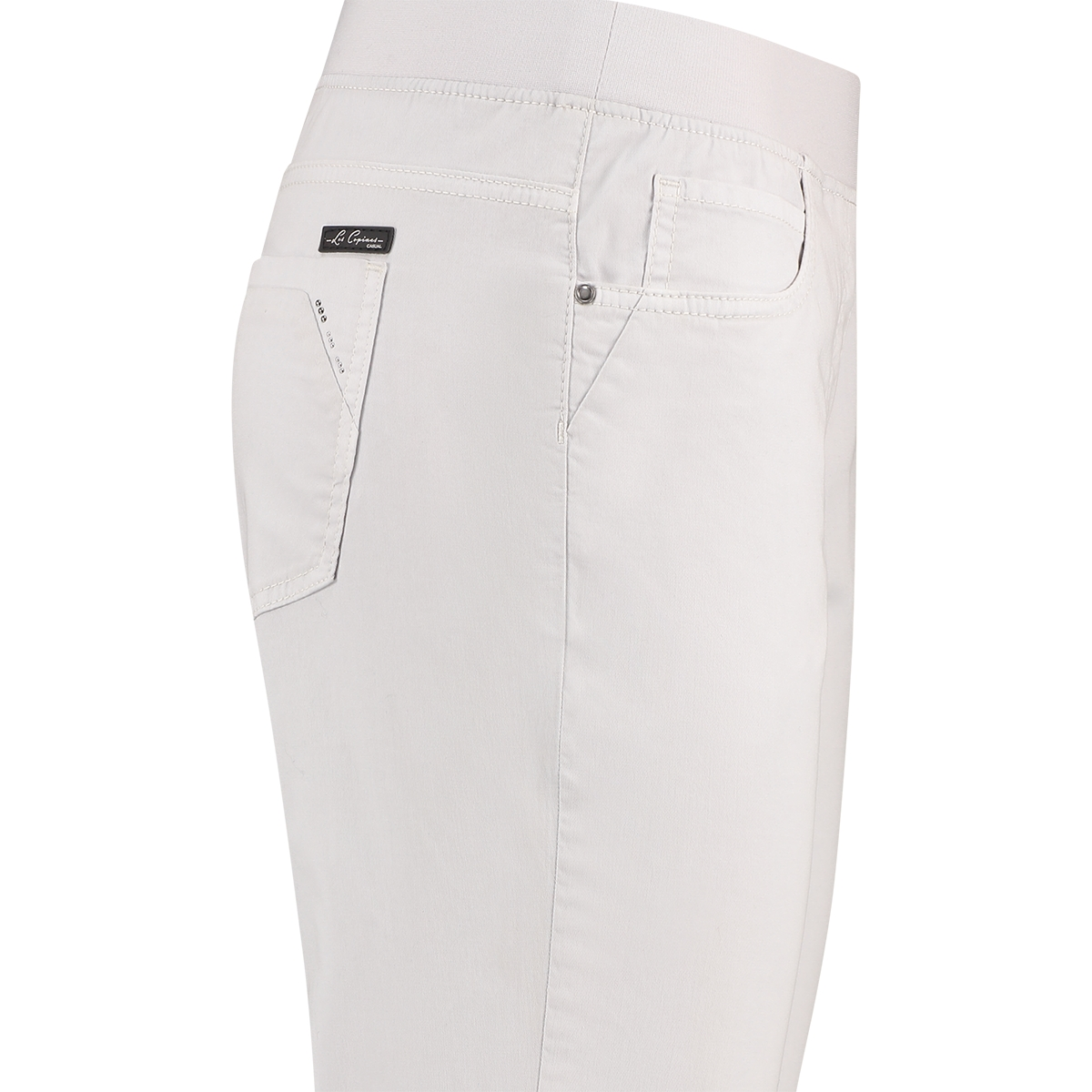 Dames Top 24175 R-hals km lurex