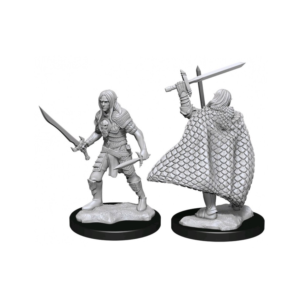 D&D Nolzur's Marvelous Unpainted Miniatures: Elf Fighter Male