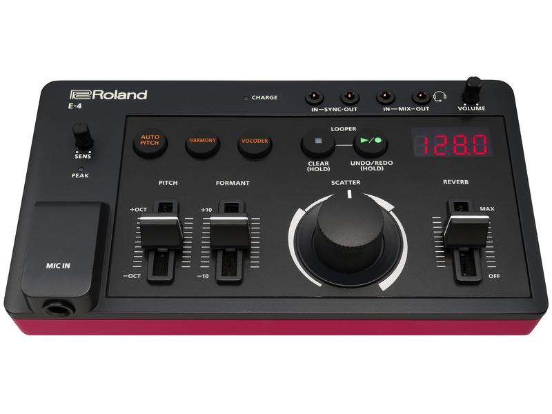 Roland Synthesizer AIRA E-4 Voice Tweaker Synthesizer mit fortschrittlichen Gesangseffekten