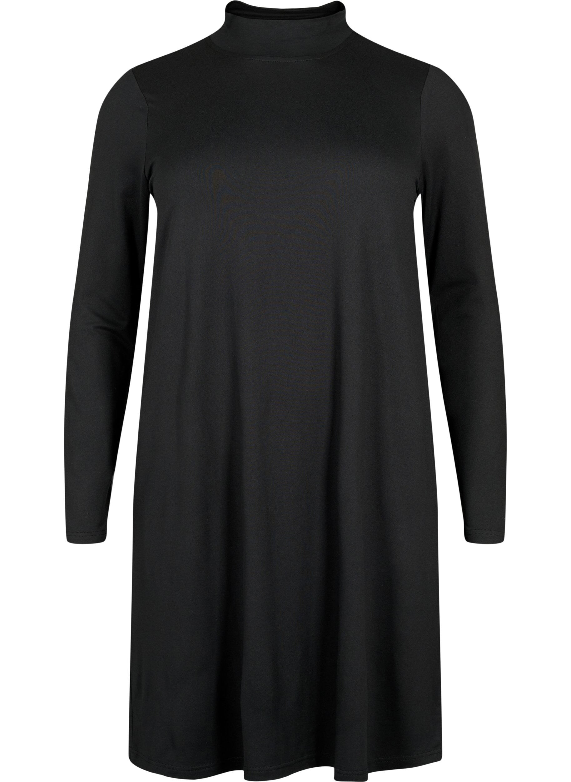 FLASH - Langærmet kjole med turtleneck