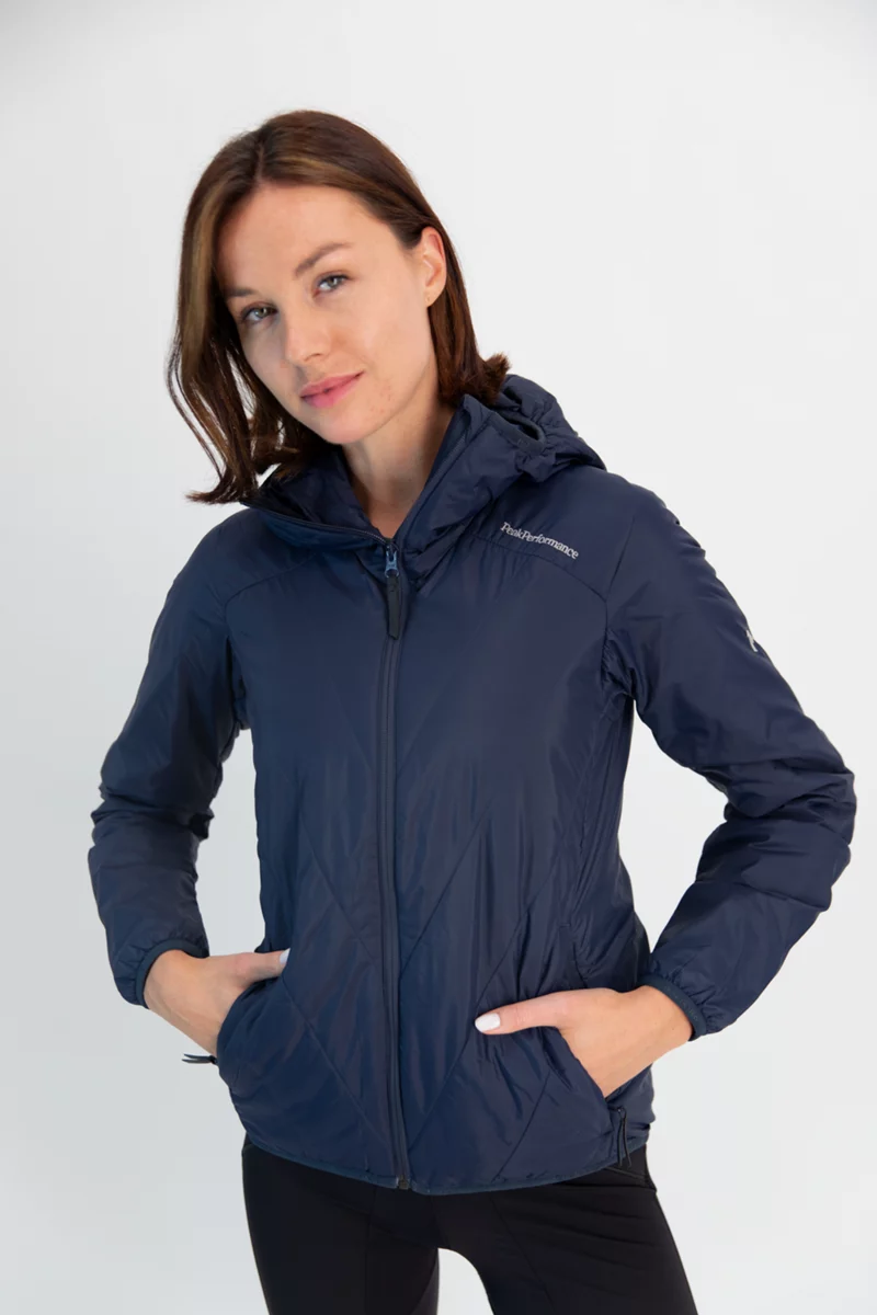PEAK PERFORMANCE Insulated Liner Hood Damen Steppjacke