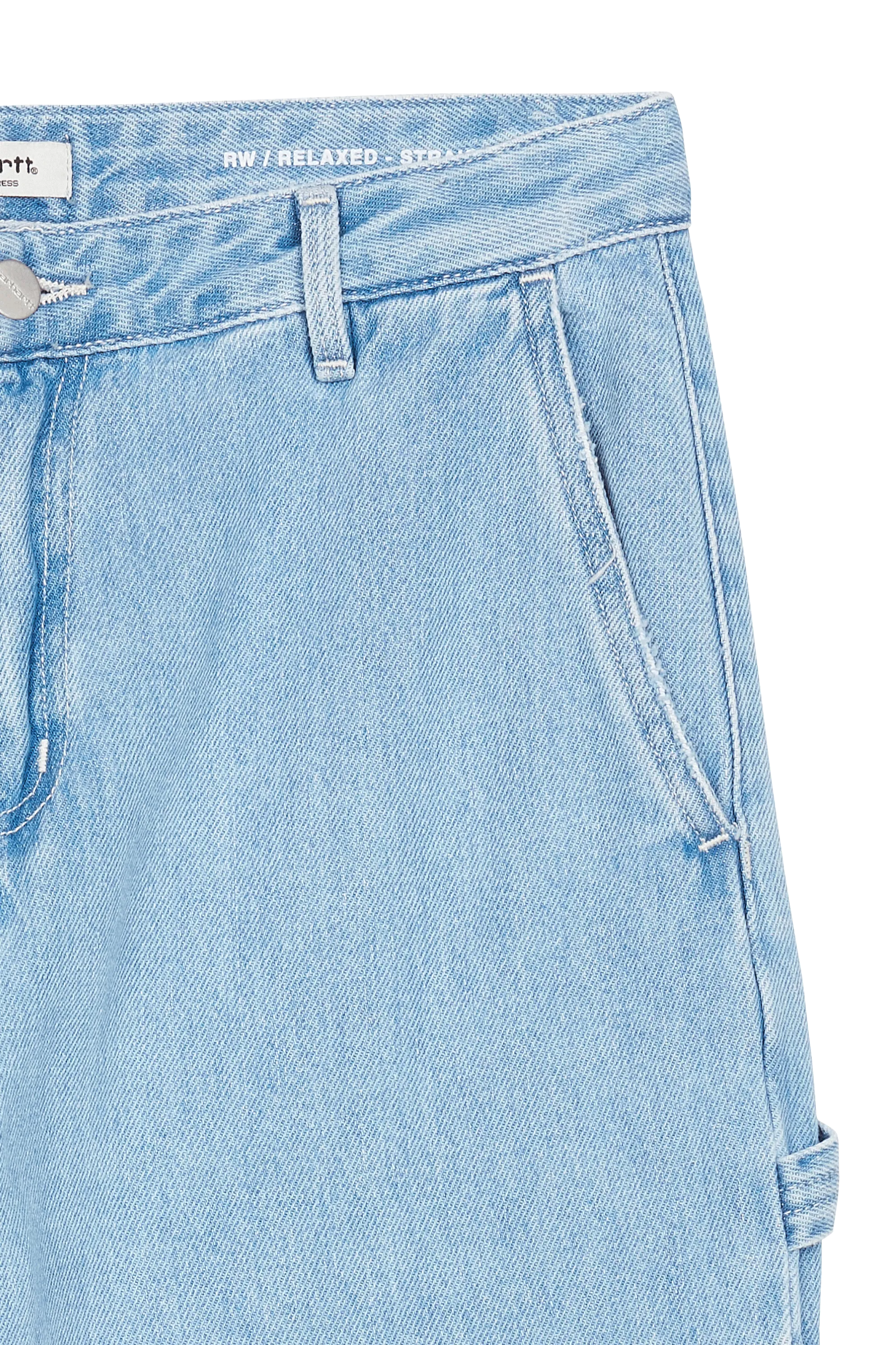 CARHARTT WIP Jean W' Pierce Straight Bleu