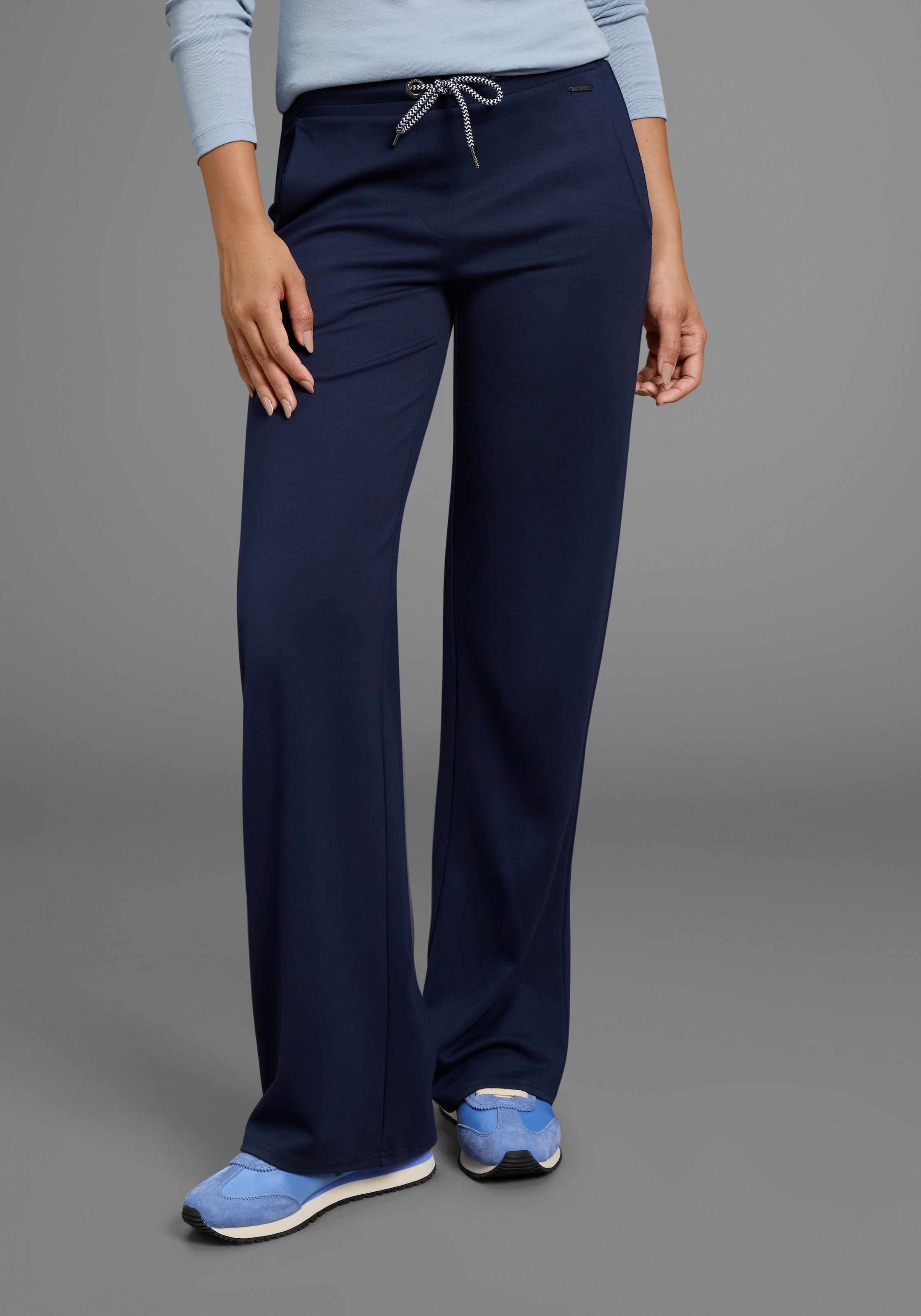 KangaROOS Palazzohose  im Loose Fit mit Kordelzug