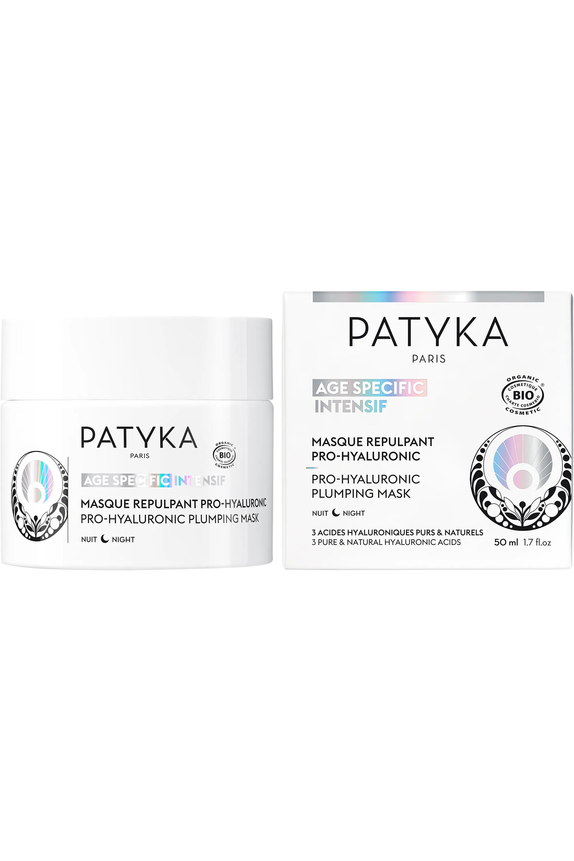 Patyka Masque repulpant pro-hyaluronic rechargeable-50 ml