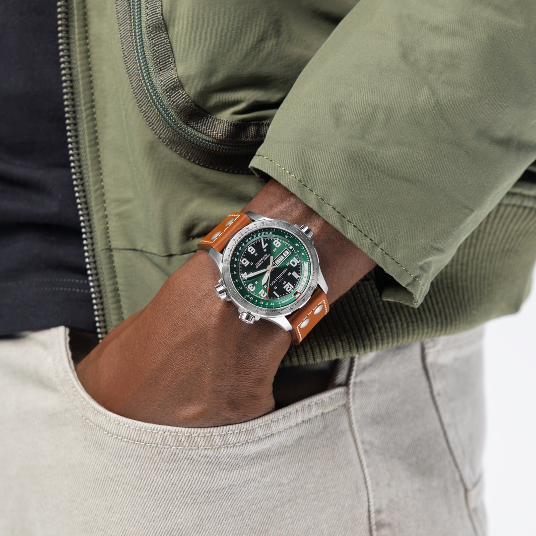 Hamilton Khaki X-Wind Day Date Auto