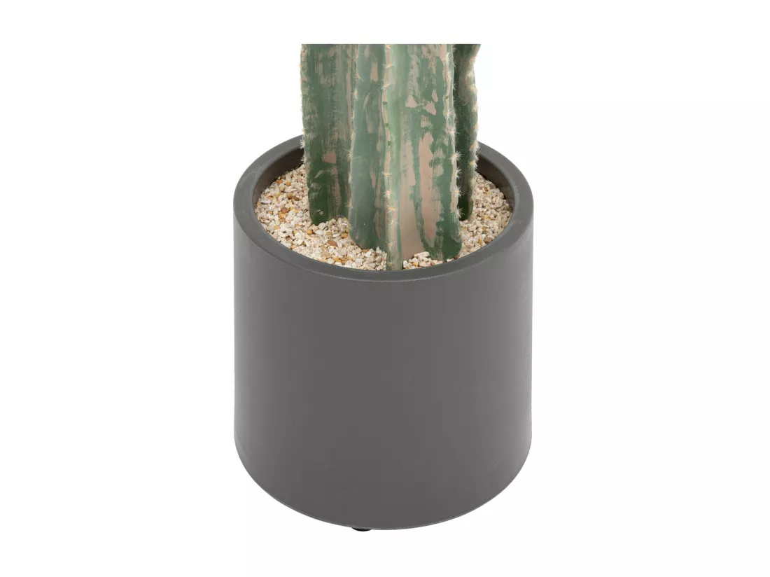 Plante artificielle Cactus Euphorbe en pot H 117 cm