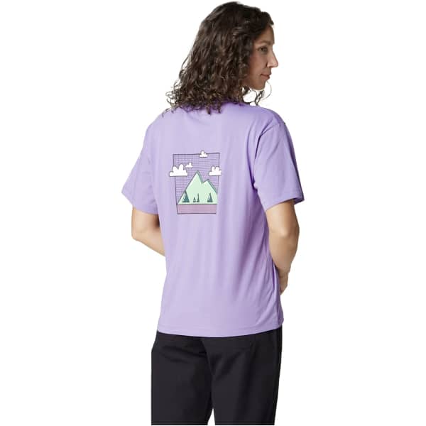 T-shirt PICTURE OMII TEE W PAISLEY PURPLE
