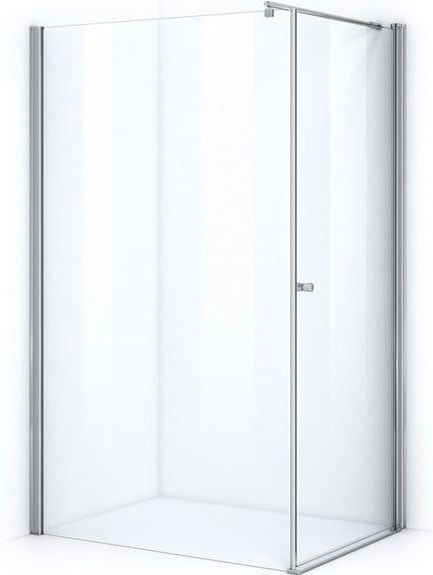 Zircon Essence - Douchecabine - Chroom - 120x80 cm - Draaideur - Helder Glas