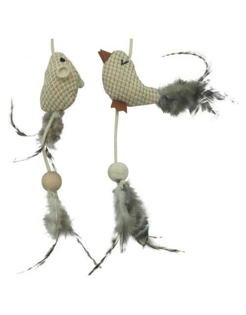 Adori Hengel Natural - Kattenspeelgoed - 36 cm Assorti