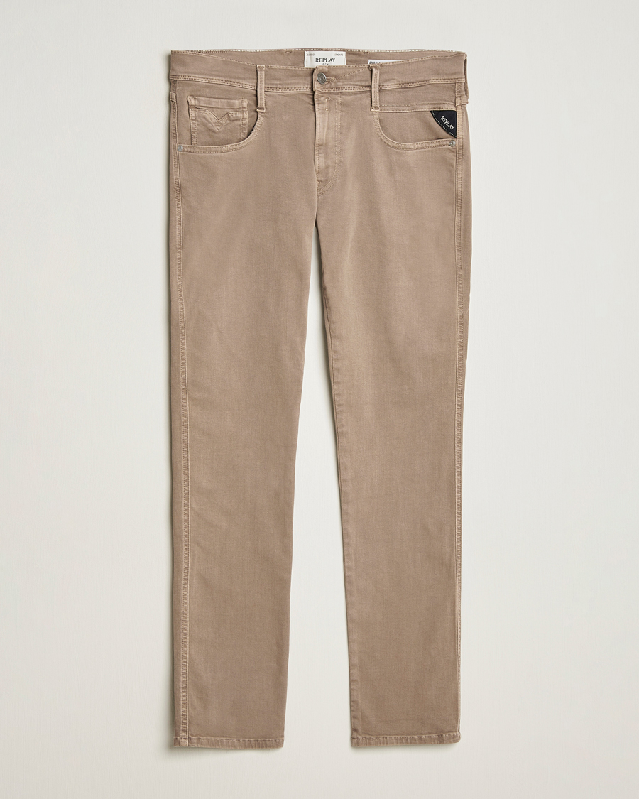 Replay Anbass Hyperflex X.Lite 5-Pocket Pants Sand