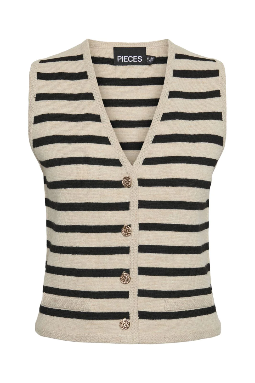 Pieces Pcnisa Knit Vest Pa