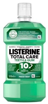 Listerine Mondwater Teath Gum Defence 500 ML
