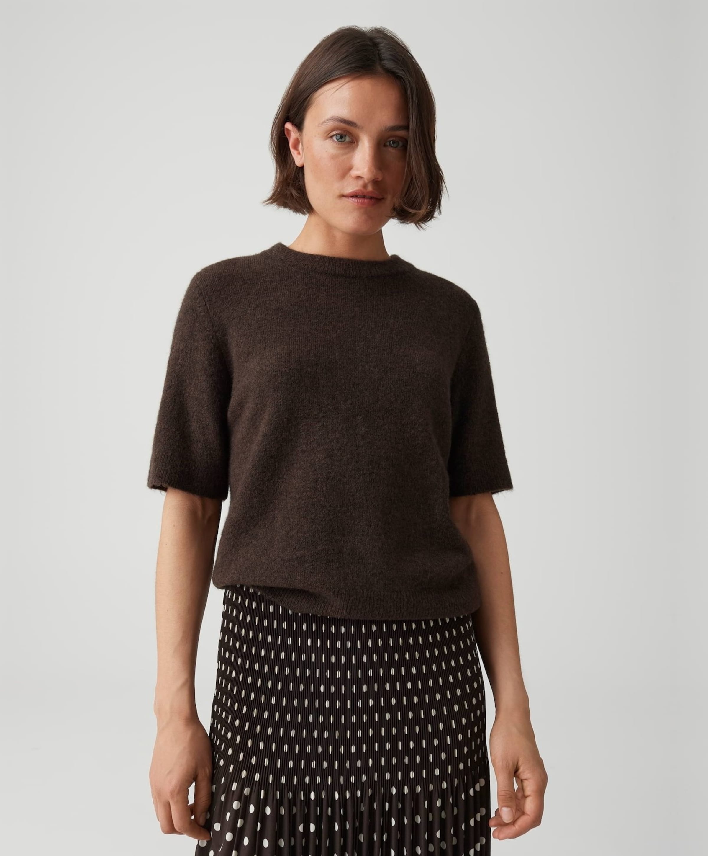 OPUS Dames trui bruin