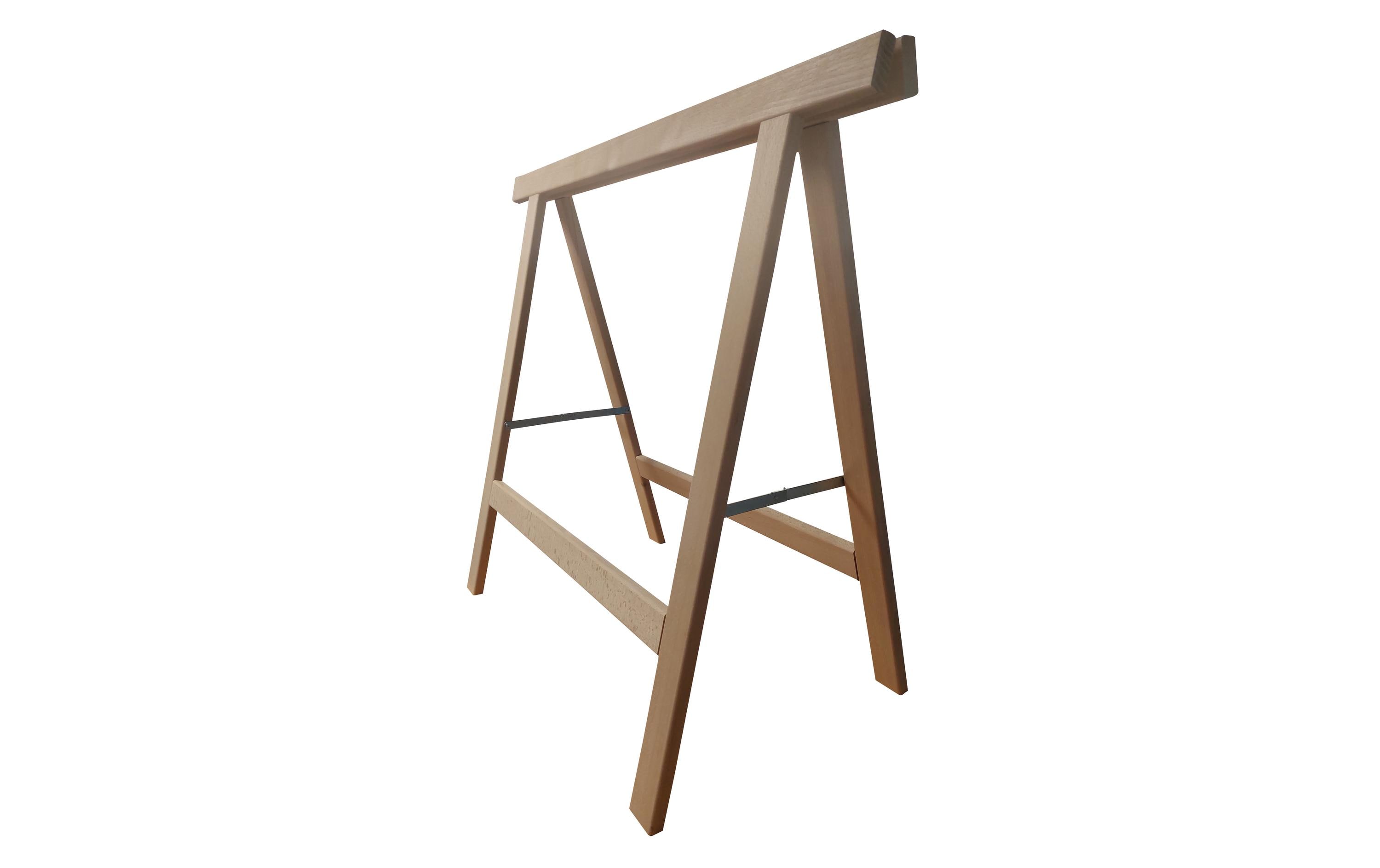 Bockleiter aus Buche 90 x 80 cm, NaturfarbenArbeitsbock