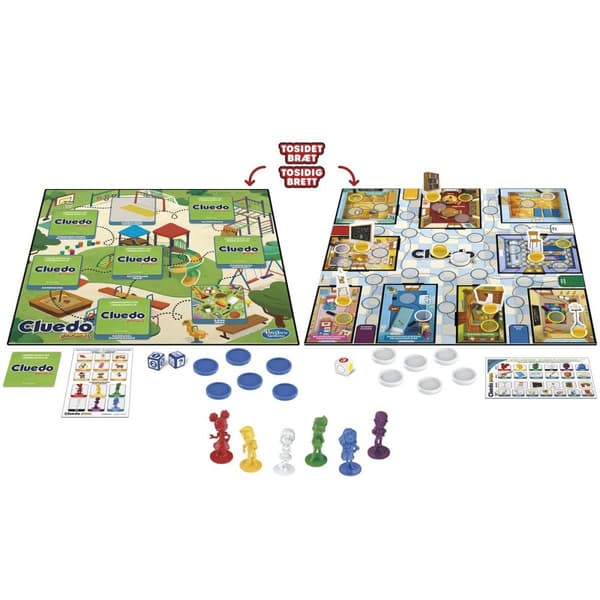 Hasbro Cluedo Junior 2 spill i 1 (DK/NO)