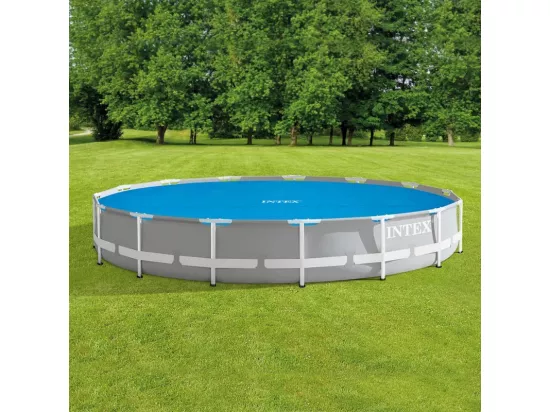 Bâche à bulles ronde pour piscines D. 4,57 m Intex