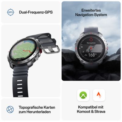 PolarPOLAR GRIT X2 PRO SLR/GRY S-L - silber