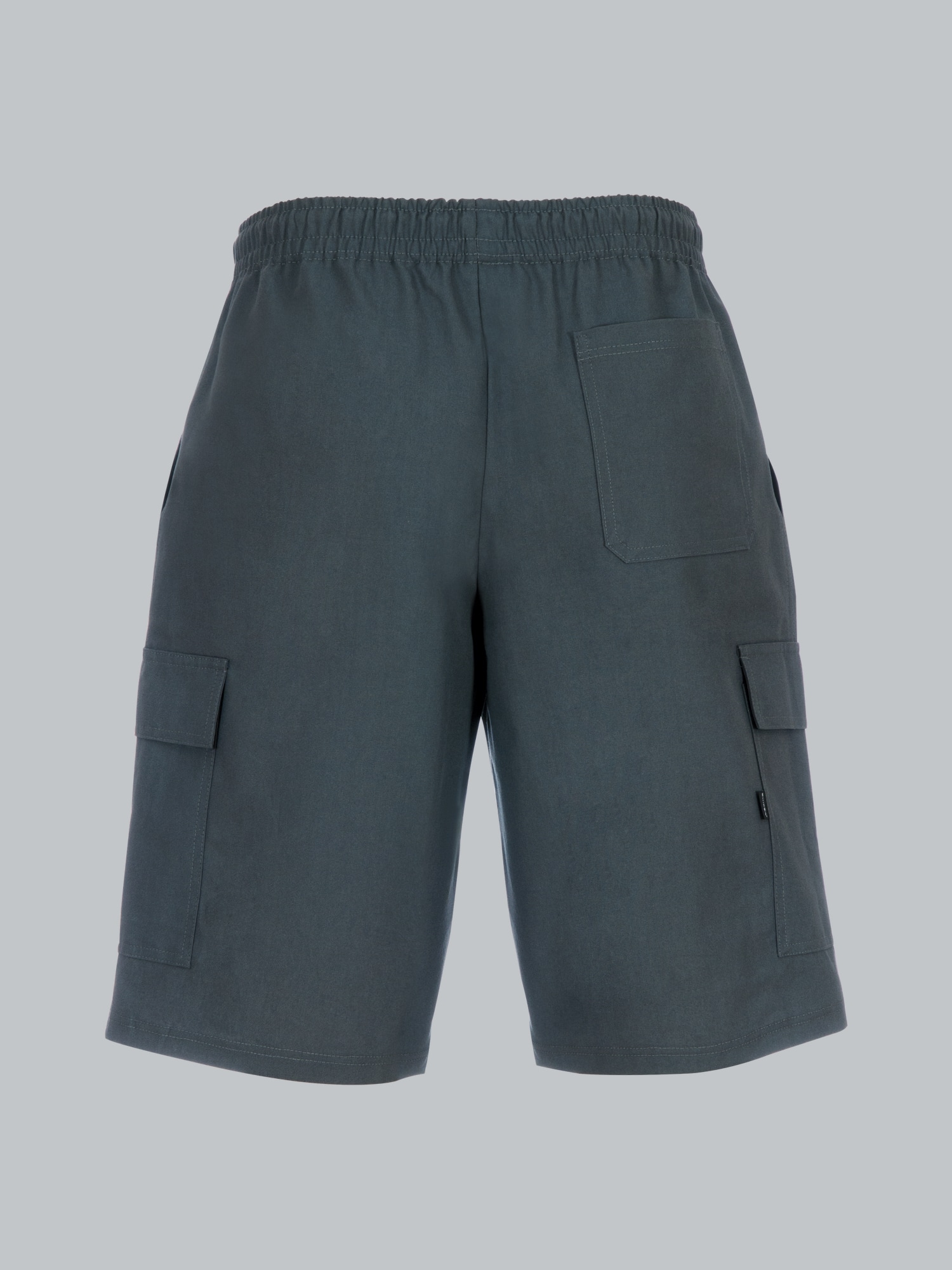 Cargo-Bermuda aus 100% Baumwolle Anthrazit