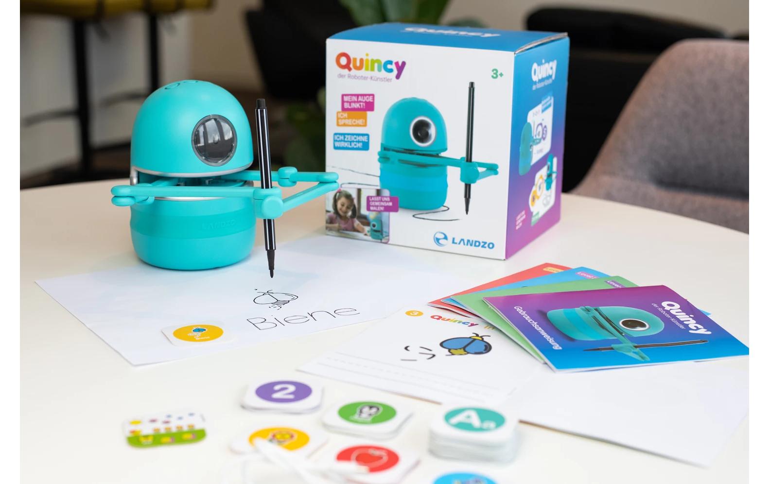 Roboter Quincy -DE-Bindungsförderndes Lernspielzeug