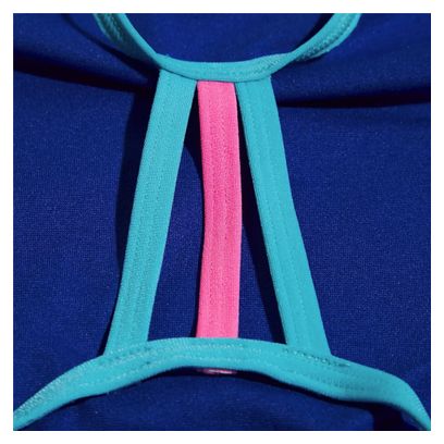 Maillot de Bain Enfant 1 pièce ECO  Solid Lane Line Rose/Bleu