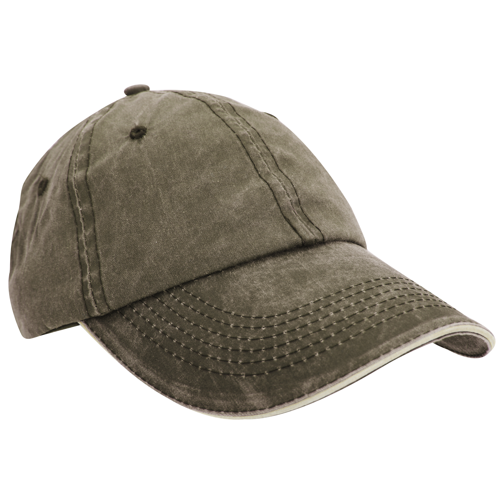 Gorra/visera De Algodón Lavado Resultado Sanduíche