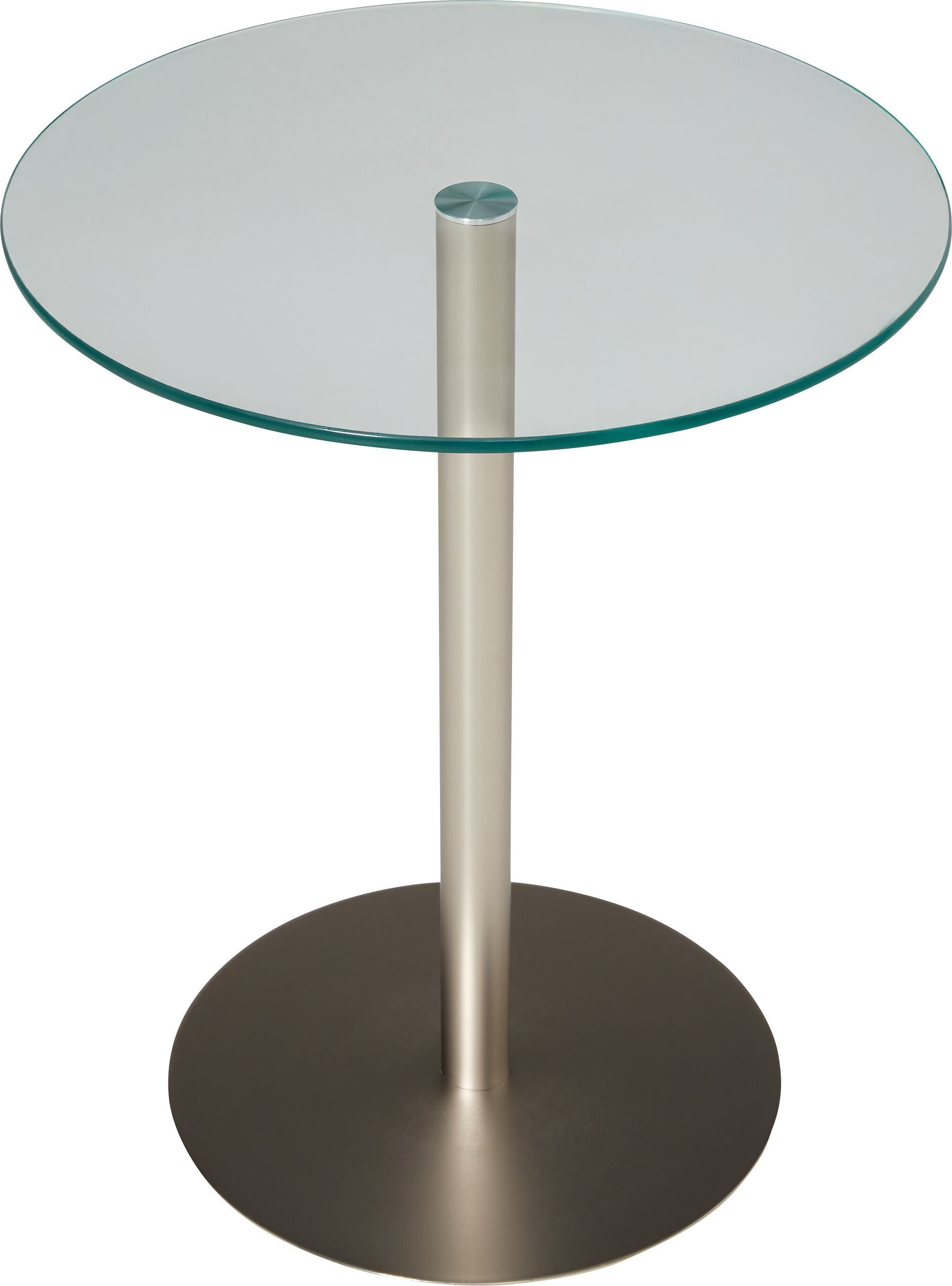 GABY Beistelltisch - Glas / H: 54.0 cm