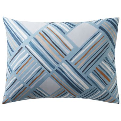Linge de lit motif losanges - BECQUET CRÉATION