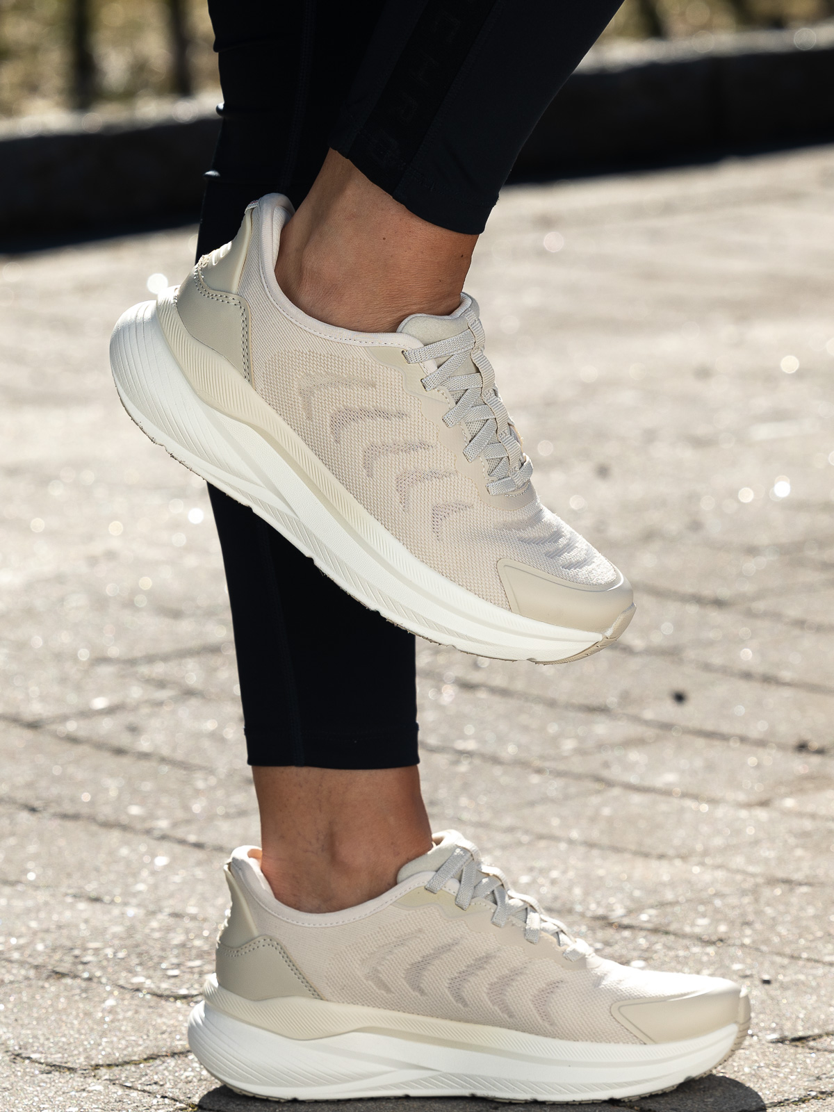 Jean Paul Dijon W Slipstep Oatmeal - Trapes Sko