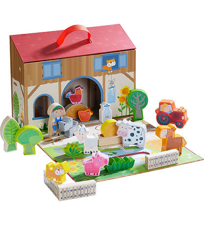 HABA Play World Toys - 23 Teile - Bauernhof