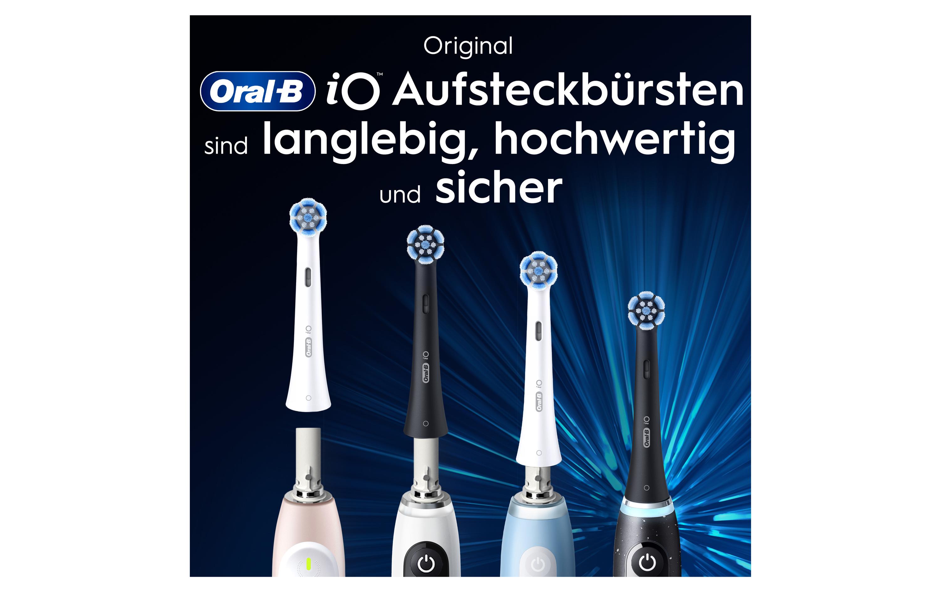 Zahnbürstenkopf iO Sanfte Reinigung 4 StückErsatzbürsten