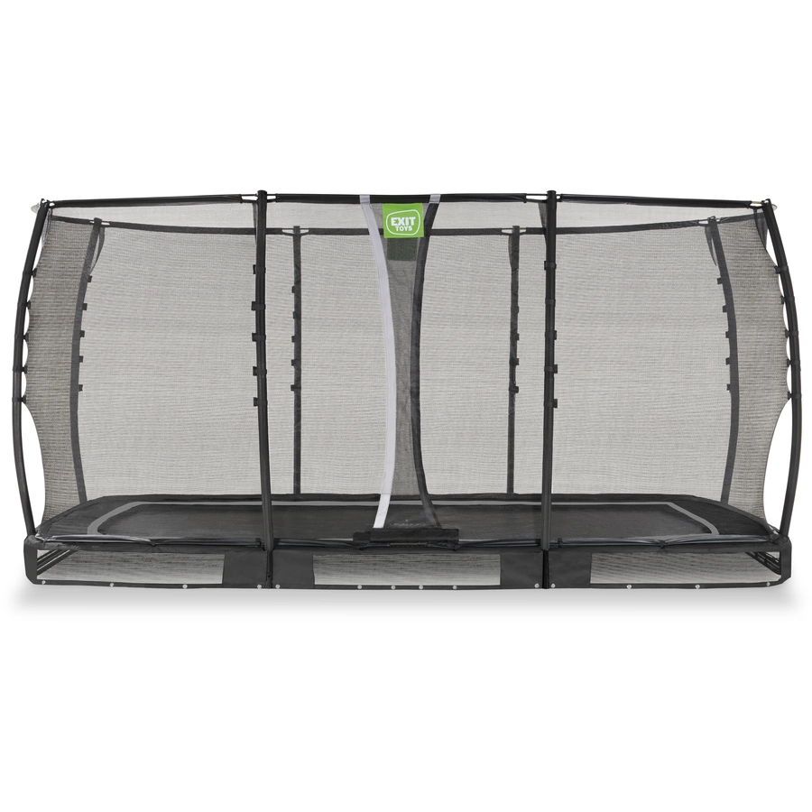 EXIT Allure Premium Bodentrampolin 244x427cm - schwarz