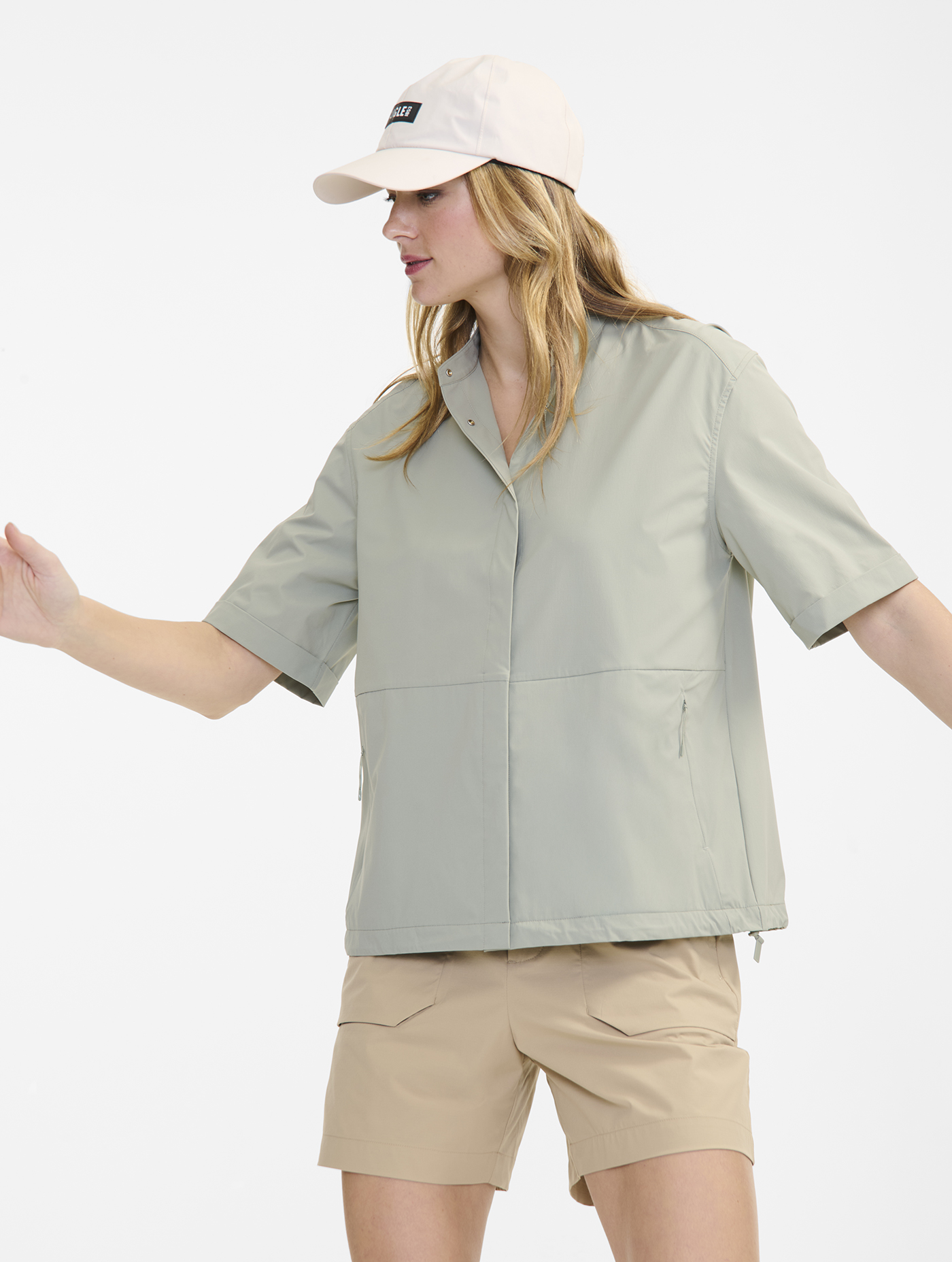 Chemise manches courtes technique DFT® et UV-C® SAUGE