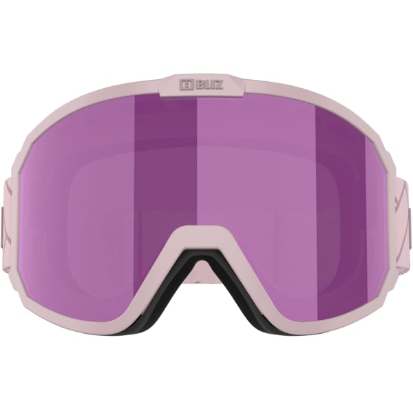 Masque de ski BLIZ RAVE MATT PINK W DARK PINK LOGO/BROWN PINK