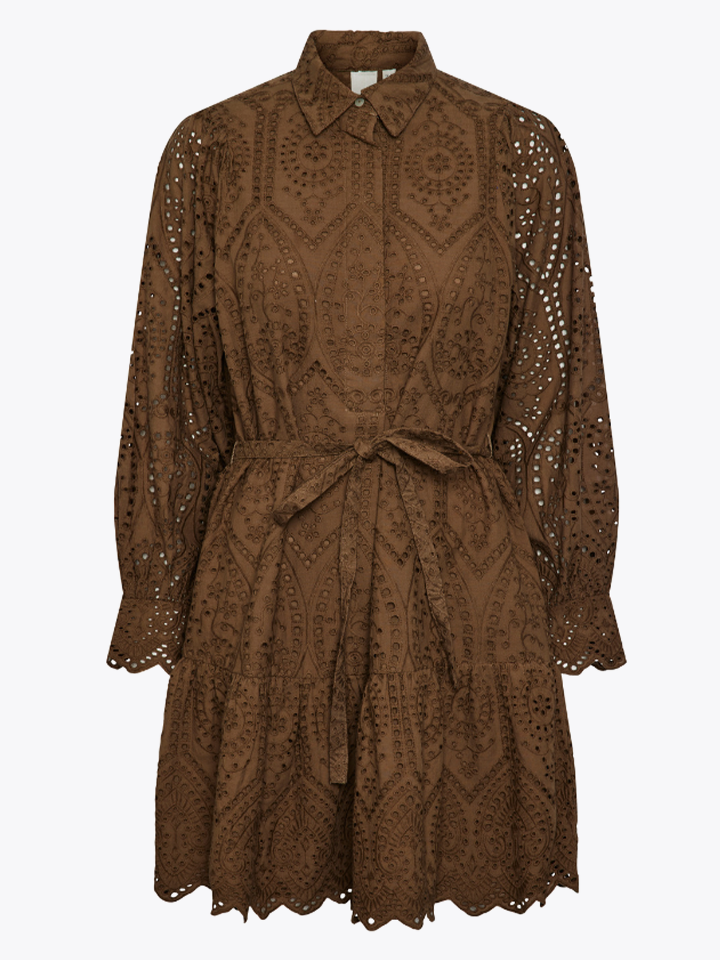Holi Long Sleeve Belt Dress