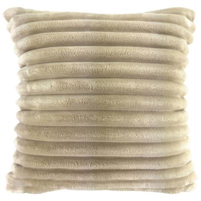 Jeté de lit peluche grosses côtes